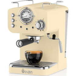 Ekspres ciśnieniowy Swan Espresso Coffee Machine SK22110CN (1100W; kolor kremowy)'