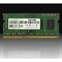 AFOX SO-DIMM DDR3 4G 1600MHZ MICRON CHIP LV 1 35V AFSD34BN1L'