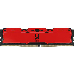 GOODRAM DDR4 16GB PC4-25600 (3200MHz) 16-20-20 IRDM X RED 1024x8'