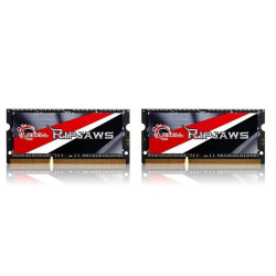 Zestaw pamięci G.SKILL Ripjaws F3-1600C9D-8GRSL (DDR3 SO-DIMM; 2 x 4 GB; 1600 MHz; CL9)'