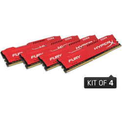 Zestaw pamięci Kingston HyperX HX421C14FR2K4/32 (DDR4 DIMM; 4 x 8 GB; 2133 MHz; CL14)'