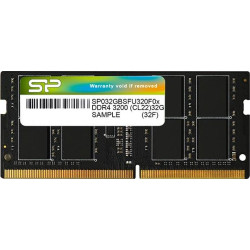 Pamięć RAM Silicon Power SODIMM DDR4 32GB (1x32GB) 3200Mhz CL22 SODIMM'