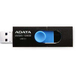 ADATA FLASHDRIVE UV320 128GB USB3.1 Black-Blue'