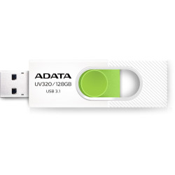 Pendrive ADATA UV320 AUV320-128G-RWHGN (128GB; USB 3.0; kolor biały)'