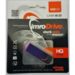 Pendrive IMRO AXIS/128G USB (128GB; USB 2.0; kolor purpurowy)'