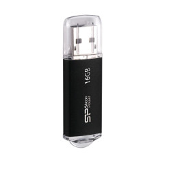 Pendrive Silicon Power Ultima II M01 16GB USB 2.0 kolor czarny ALU (SP016GBUF2M01V1K)'