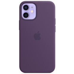 Torba- Apple iPhone 12 mini Silicone Case with MagSafe amethyst'