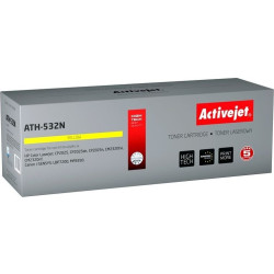 Toner Activejet ATH-532N (zamiennik HP 304A CC532A  Canon CRG-718Y; Supreme; 3200 stron; żółty)'