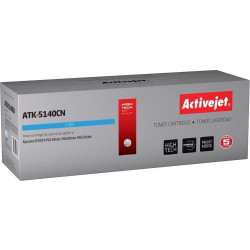 Toner Activejet ATK-5140CN (zamiennik Kyocera TK-5140C; Supreme; 5000 stron; niebieski)'