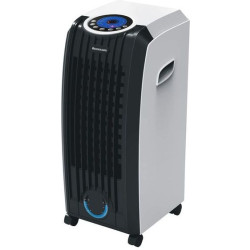 Klimator przenośny Ravanson KR-7010 (60W; 3 prędkości pracy  Lampka kontrolna  Możliwość użycia wkładów chłodniczych ICE BOX  Przepływ powietrza 500 m3/h)'