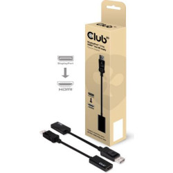 Adapter Club 3D CAC-1056 DISPLAY PORT 1.1 TO HDMI 1.4 VR READY  MALE TO FEMALE PASSIVE ADAPTER'