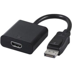 Adapter GEMBIRD A-DPM-HDMIF-002 (DisplayPort M - HDMI F; 0 10m; kolor czarny)'