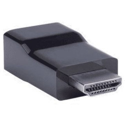 Adapter GEMBIRD A-HDMI-VGA-001 (HDMI M - D-Sub (VGA) F; kolor czarny)'