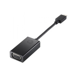 Przejściówka HP USB-C na VGA czarna P7Z54AA'