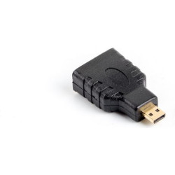 Adapter Lanberg AD-0015-BK (HDMI F - Micro HDMI M; kolor czarny)'