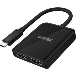 UNITEK ADAPTER USB-C 2X HDMI 2.0A 4K 60HZ  V1408A'