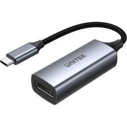 UNITEK ADAPTER USB-C - DP 1.2 4K@60HZ  ALU  15CM'