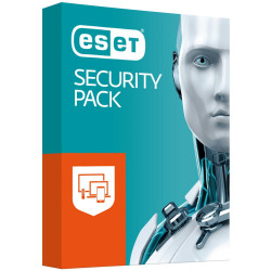 Oprogramowanie - ESET Security Pack BOX 3 - desktop + 3 - smartfon - licencja na rok'