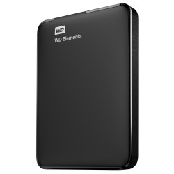 Dysk zewnętrzny HDD WD Elements Portable WDBUZG0010BBK-WESN (1 TB; 2.5 ; USB 3.0; 5400 obr/min; kolor czarny)'