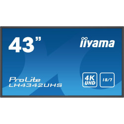 Monitor IIYAMA ProLite LH4342UHS-B3 42,5 4K UHD IPS 18/7 Android 8.0'