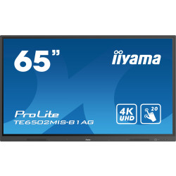 Monitor IIYAMA ProLite TE6502MIS-B1AG Touch 65 4K UHD IPS 24/7 iiWare 9.0'