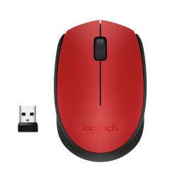 Mysz Logitech M171 910-004641 (optyczna; 1000 DPI; kolor czerwony)'
