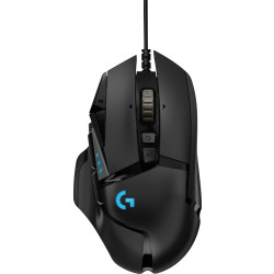 Mysz Logitech G502 Hero 910-005470 (optyczna; 16000 DPI; kolor czarny)'
