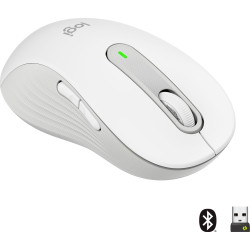 Mysz bezprzewodowa Logitech Signature M650 L dla leworęcznych biała 910-006240'
