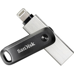 Pendrive SanDisk iXpand GO SDIX60N-128G-GN6NE (128GB; Lightning  USB 3.0; kolor srebrny)'