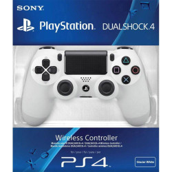 Akcesoria do konsoli: Sony Dualshock 4 biały V2 (PS4) (9894650)'