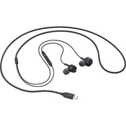 Słuchawki - Samsung EO-IC100BB AKG USB-C czarne'