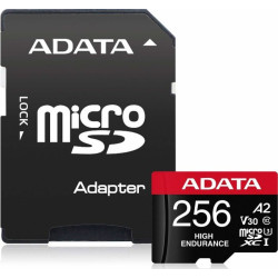 ADATA High Endurance 256GB microSDXC UHS-I U3 Class 10'