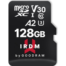 Karta mSDXC GOODRAM 128GB IRDM UHS I U3 A2 + adapt'