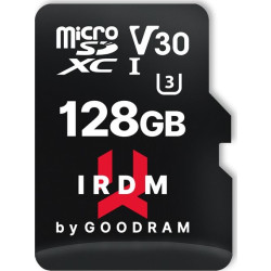GOODRAM IRDM 128GB microSD UHS-I U3 + adapter'
