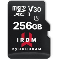 GOODRAM IRDM 256GB microSD UHS-I U3 + adapter'