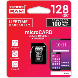 Karta pamięci GoodRam M1AA-1280R12 (128GB; Class 10; Adapter)'
