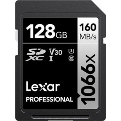 Lexar SDXC 128GB Professional 1066x UHS-I'