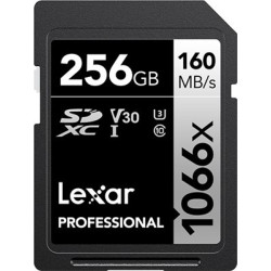 Lexar SDXC 256GB Professional 1066x UHS-I'