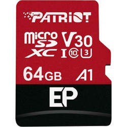 Karta Patriot Memory EP Pro PEF64GEP31MCX (64GB; Class 10  Class U3)'