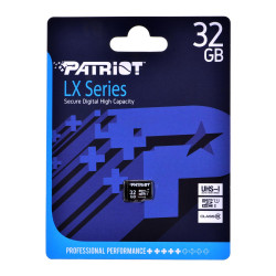 Patriot LX Series microSDHC 32GB Class 10 UHS-I'