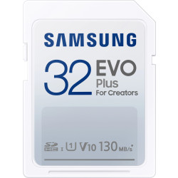 Samsung EVO PLUS SDHC 32GB UHS-I U1 [Zapis 90MB/s Odczyt 100MB/s]'