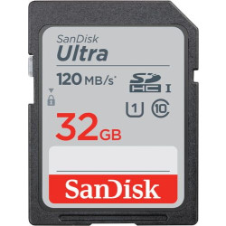 SanDisk Ultra SDHC 32GB 120MB/s Class 10 UHS-I'