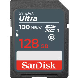 SanDisk Ultra SDXC 128GB 100 MB/s UHS-I Class 10'