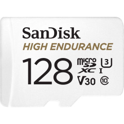 High Endurance microSDXC 128GB V30 z adapterem (rejestratory i monitoring)'