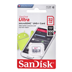 SANDISK ULTRA microSDHC 32 GB 100MB/s'