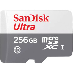 SANDISK ULTRA microSDXC 256GB 100MB/s A1 CL10 UHS-I'