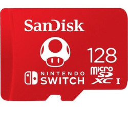 SANDISK NINTENDO SWITCH microSDXC 128GB V30 UHS-I'