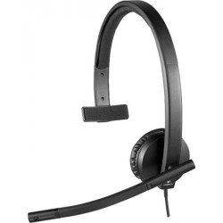 Słuchawki z mikrofonem Logitech USB Headset H570e'