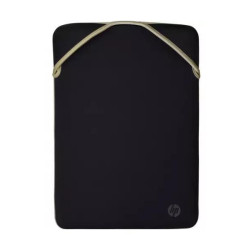 Torba - Etui HP Reversible Protective Gold Laptop Sleeve do notebooka 14 1  czarno-złote 2F1X3AA'