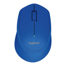 Mysz Logitech 910-004290 (optyczna; 1000 DPI; kolor niebieski'